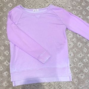 GAP Lavender Sweatshirt